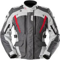 Furygan JACKET APALACHES LADY EVO Grey-Pearl-Red