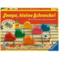 Ravensburger Kinderspiel 23034 - Tempo petit escargot 40 ans, course d'escargots populaire (Allemand, 2 - 6 Joueur)
