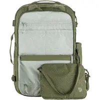 Fjällräven Sac à dos 'Färden Carry-On Pack' beige clair / olive / rouge