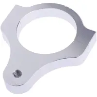Merkloos Amortisseur de direction universel pour moto, fixation de fourche, argenté, 38 mm