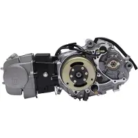 OEM Moteur, 125 cm³, monocylindre, couleur argent