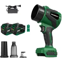OEM Souffleur de feuilles, 320000 tours par minute, conception compacte, 2 batteries de 4,5 Ah, prise secteur 220V-240V (Europe)