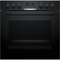 Bosch Cuisinière encastrable HND616LS63, HEG517BB4 + NVS645CB6E, Cuisinière encastrable, table de cuisson à induction