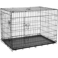 Rebel RA-1204 Cage métallique pour chien, pliable, taille XXL 107 x 71 x 78 cm