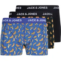 Jack & Jones Boxers 'JACSANDER FOOD' bleu / jaune / noir