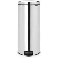 Brabantia NewIcon Poubelle à pédale 30 Litres Acier inoxydable