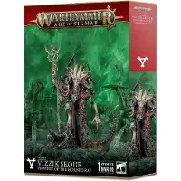 Games Workshop Warhammer AoS - Skavens Vizzik Skour Prophète du Conseil Cornu (Matières plastiques)