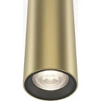 Maytoni Pro Base LED 6W gold tube suspendu