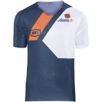 100% Maillot de sport pour homme 100 %, manches courtes, Airmatic Honor Fast Times, bleu Honor, XL