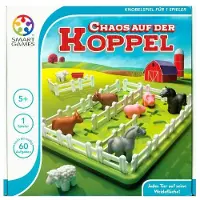 SmartGames Chaos au paddock (jeu d'enfant) (Allemand, 1 Joueur)