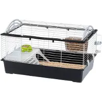 Ferplast Cage pour rongeurs - - Casita 100 - Plastique beige - 96 x 57 x 56 cm - Lavable