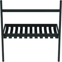 Ideal standard Conca Console sur pied, au sol, hauteur 817mm, noir, E2533XG