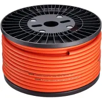 Selius Tuyau d'admission d'air, 3/8 de pouce x 76,2 mètres, couleur orange, pression de service : 20,6 bars