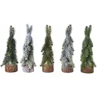Kaemingk Arbre de Noël sur un tronc 20 cm