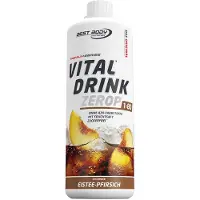 Best Body Nutrition Vital Drink Zerop - Thé glacé à la pêche 1000 ml Concentré