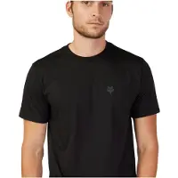 FOX Racing Hommes, T-shirt de sport, Tee 24 Forums Ss Tech Blk (S), Noir