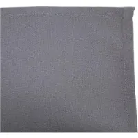 Atmosphera Lot De 4 Serviettes En Coton Gris 40x40cm