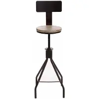 CLP - Ensemble de 2 tabourets de bar Elko | Couleur : bronze