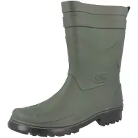 Bockstiegel Bottes en caoutchouc en grandes tailles Vert Dirk - Olive/Noir grandes chaussures pour hommes/femmes