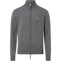 Gant Vestes en maille gris chiné