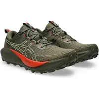 Asics Chaussures de trail pour hommes GEL-Trabuco 13, couleur marron pierre/jaune, taille 44