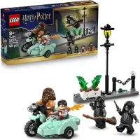 LEGO Harry Potter Hagrid et Harry s'Échappent de Privet Drive, Jouet Moto, 76459, 8 ans et plus