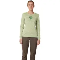 FOX Racing Maillot de vélo à manches courtes Ranger TRU Dri pour femmes, couleur cactus, taille M