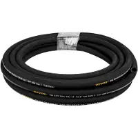 Selius Tuyau hydraulique de 1/4 de pouce - Pression : 5800 PSI - Longueur : 100 mètres - Fabriqué en caoutchouc synthétique