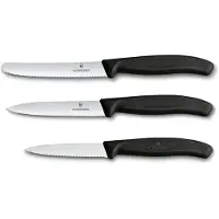 Victorinox Swiss Army SwissClassic, couteaux à légumes, set de 3, 6.7113.34
