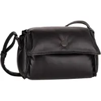 Gabor , sac bandoulière noir, modèle Alexi, sac à rabat sans fermeture éclair, couleur noire