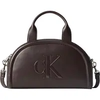 Calvin Klein Sac à bandoulière 'BOLD' brun foncé