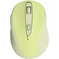 Ginza.se Souris optique ss fil 6 boutons "WM-400", silencieuse, Vert