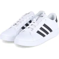 Adidas Chaussure de sport 'Grand Court' noir / blanc