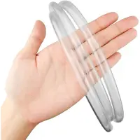 Markenlos Tuyau en PVC flexible pour transfert de liquides, diamètre intérieur de 10 mm et diamètre extérieur de 12 mm, idéal pour l'arrosage de jardin et les applications de pompage (3 mètres)