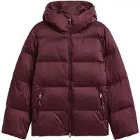 Gant Veste d’hiver rouge foncé