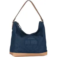 Tom Tailor , sac bandoulière pour femmes, modèle Gilda, petit sac en denim bleu