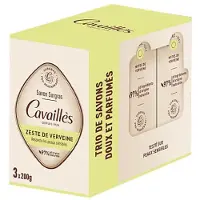 Rogé Cavaillès Cavaillès Savon Surgras Zeste de Verveine x3 600 g Savon
