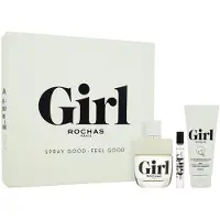 Rochas Girl EDT 100 ml + EDT 7.5 ml + Lait de Corps 100 ml