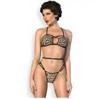 Chilirose Femmes, Bikini, CR 4497, Multicolore, (L, M, S)