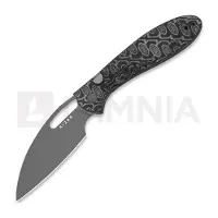 Kizer Cutlery Couteau pliant Masu 14C28N, Black/Gray Vortex Micarta, Gray PVD
