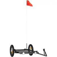 vidaXL Support de bagage pour vélo - Acier - Jusqu'à 30 kg