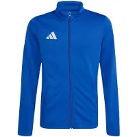 Adidas - Veste d'entraînement "Entrada 26" pour enfants, fermeture éclair intégrale, modèle SX1668 (taille 140), couleur bleue