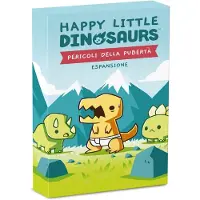 Asmodee - Petits dinosaures joyeux : Les dangers de la puberté - Extension du jeu de plateau