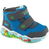 SKECHERS Bottes 'PLAY SCENE' bleu roi / graphite / vert