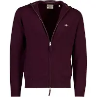 Gant Vestes en maille bourgogne