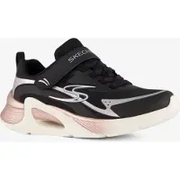 SKECHERS Baskets basses enfant TIDE TECH filles - Noir - 32