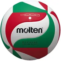 Molten - Volleyball "V5M4000" SX1108 (5) (Blanc/Vert/Rouge)