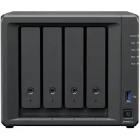 Synology DiskStation DS925NEO+ serveur de stockage NAS Compact Ryzen Embedded V1500B 4 Go DDR4 0 To DSM Noir