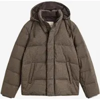 Gant pour homme. 7006684 Veste en flanelle et doudoune taupe (XXL), Casuel, Polister recyclé