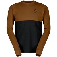 SCOTT Maillot à Manches Longues Trail Storm Warm Light